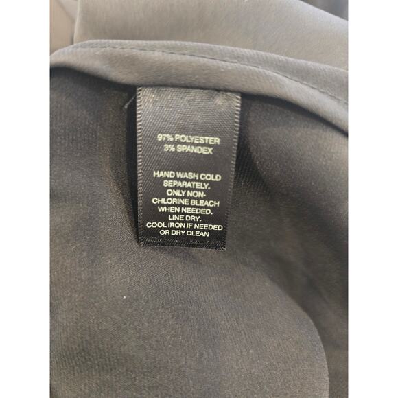 White House Black Market size M Black Blouse NWT - Picture 9 of 12